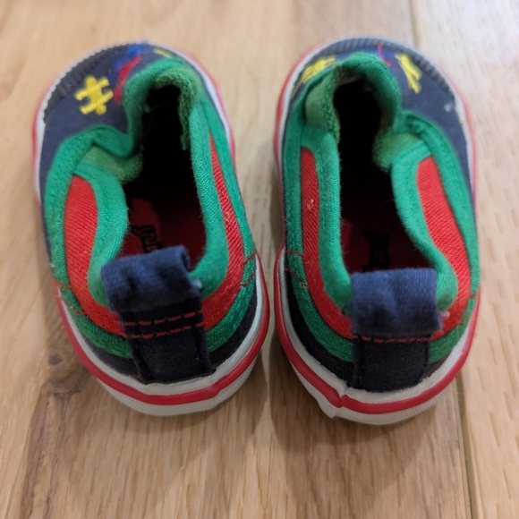 Vintage Colour Block Baby Shoes - Picture 4 of 7